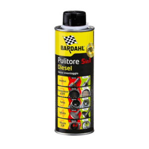 BardaHL Pulitore 5 in 1 Diesel ADDITIVO MULTIFUNZIONALE PER PULIZIA IMPIANTO MOTORI DIESEL 500ML