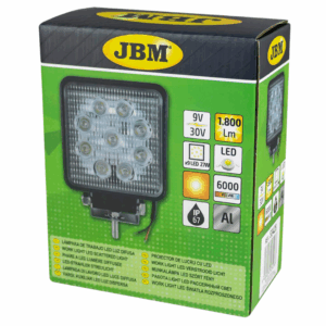 FARO DA LAVORO A LED QUADRATO JBM