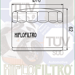 FILTRO OLIO PER MOTOVEICOLO HIFLO HF160