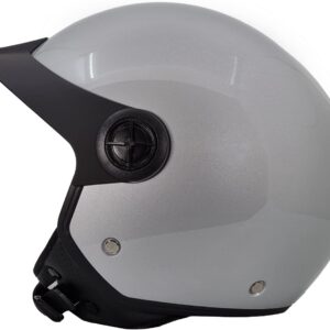 CASCO MOTO BHR 833 PEAK COLORE SILVER TAGLIA L