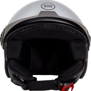 CASCO MOTO BHR 833 PEAK COLORE SILVER TAGLIA L
