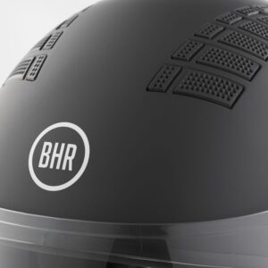 CASCO MOTO BHR 834 FLOW NERO OPACO TAGLIA XL