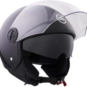 CASCO MOTO BHR 840 DUAL NERO METALIZZATO TAGLIA M