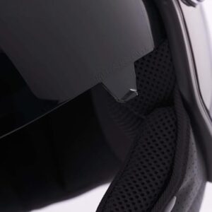 CASCO MOTO BHR 840 DUAL NERO METALIZZATO TAGLIA M