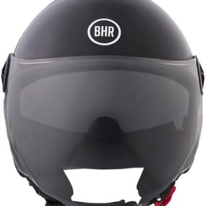CASCO MOTO BHR 840 DUAL NERO METALIZZATO TAGLIA M